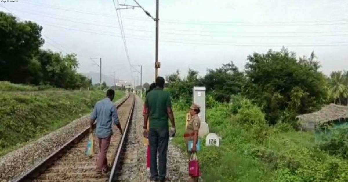 Concrete debris placed on railway tracks near Tamil Nadu's Ambur; driver stops train to avert possible accident